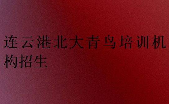 連云港北大青鳥培訓(xùn)機(jī)構(gòu)招生