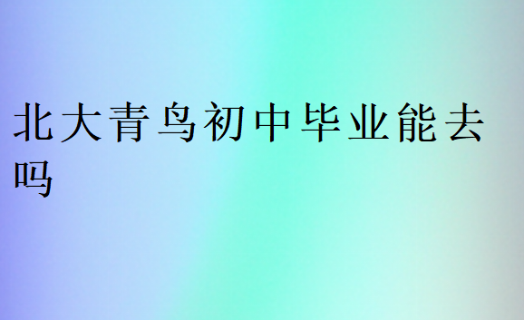 北大青鳥(niǎo)初中一年學(xué)費(fèi)多少錢(qián)